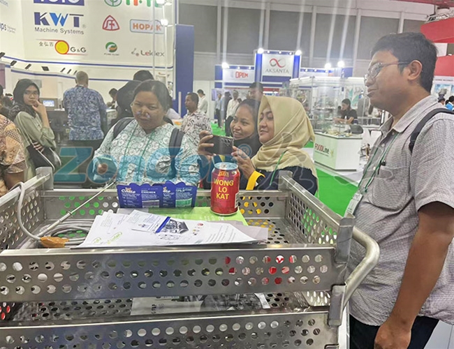 印尼展會(huì)現(xiàn)場(chǎng)